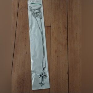 Stainless steel mens necklace